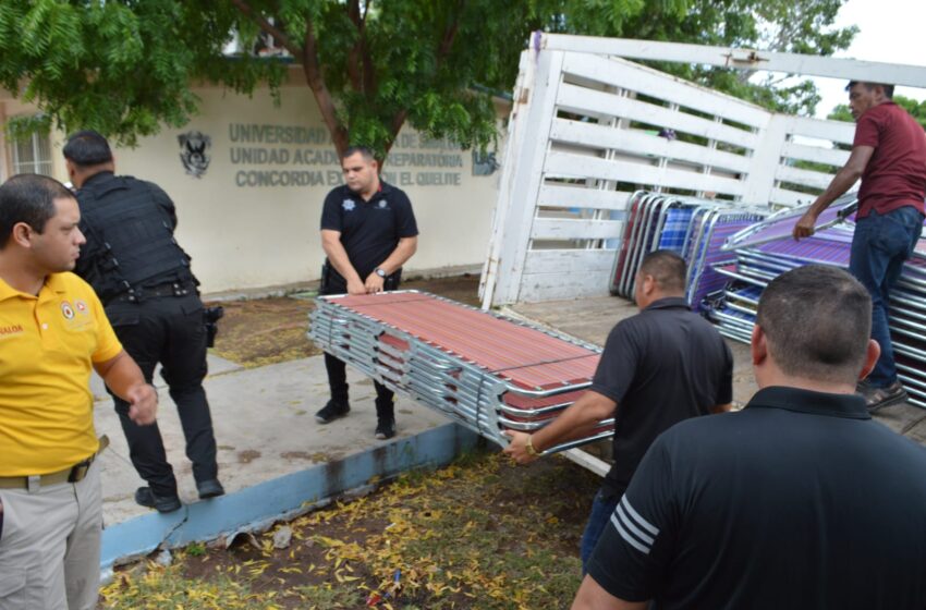 Coordinación de Protección Civil habilita refugios temporales en zona