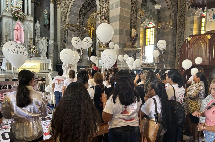  Realizan misa para conmemorar el Día Internacional de las Víctimas por Desaparición Forzada