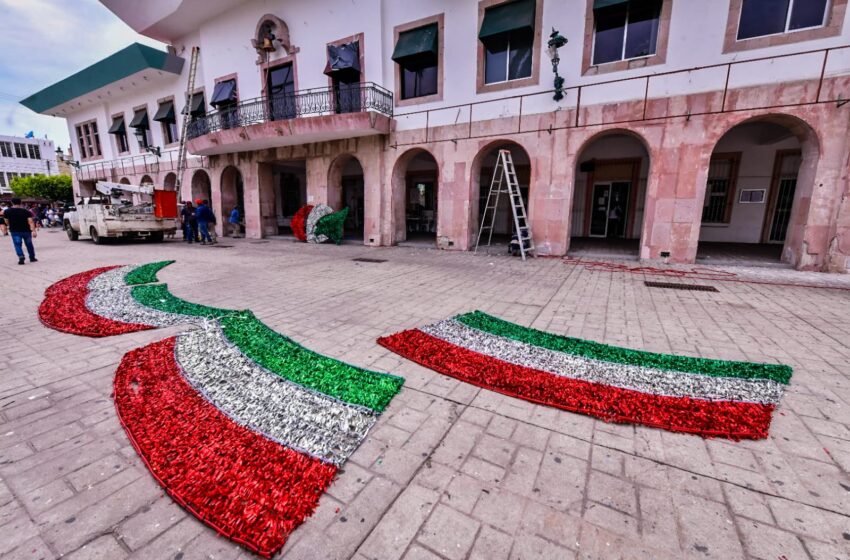  Dan mantenimiento al Palacio Municipal.