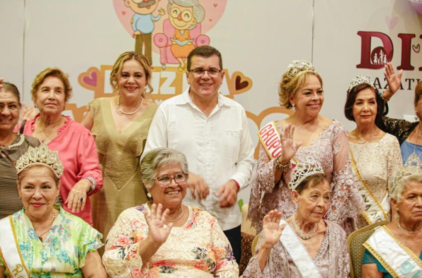  En grande celebra el DIF Mazatlán a los adultos mayores con fiesta en el Día del Abuelo