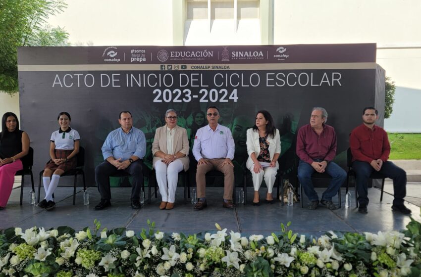  Conalep inaugura el ciclo escolar 2022-2023, dando la bienvenida a más de 9 mil estudiantes