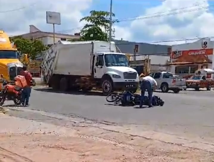  Arrollan a policía motociclista en la colonia 21 de Marzo de Culiacán