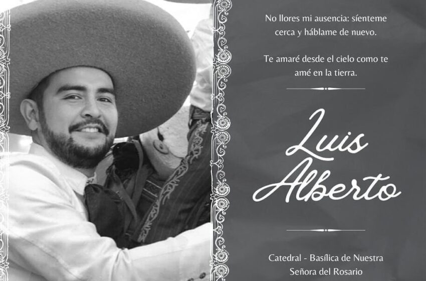  Esta fue la causa de muerte de Luis Alberto, según la Fiscalía