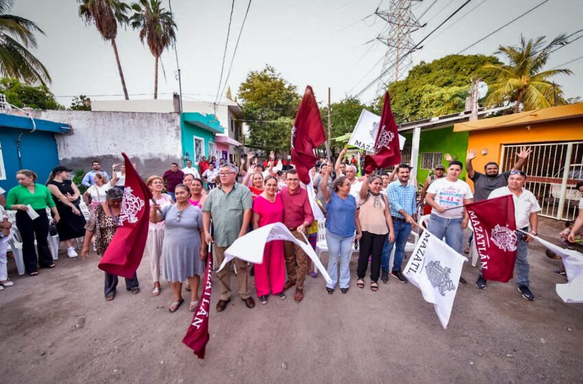  Justicia para vecinos de Urías; Édgar González arranca obra de pavimentación de la calle Arroyo