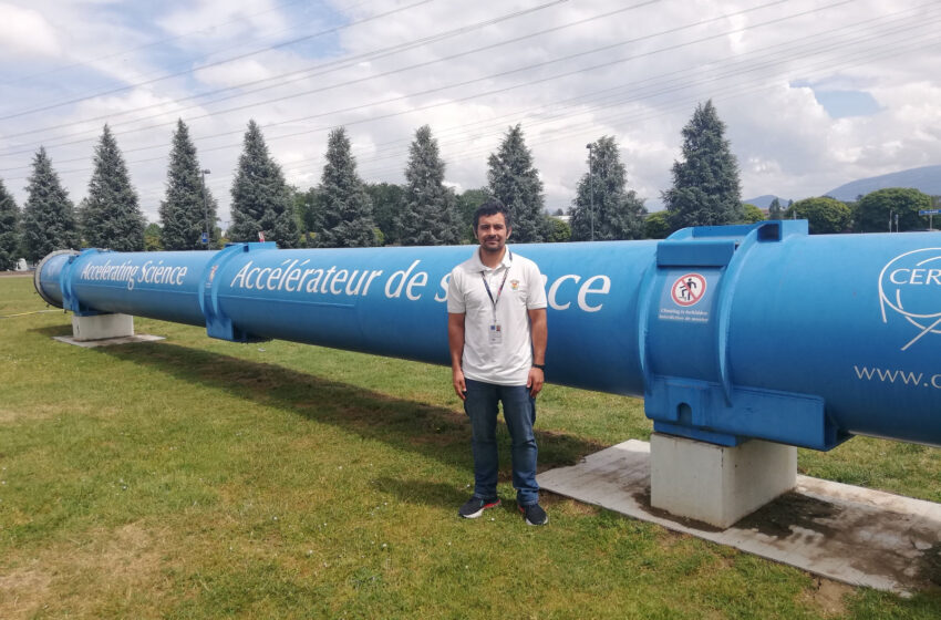  Estudiante de la UAS realizó una estancia en la Organización Europea para la Investigación Nuclear, en Suiza