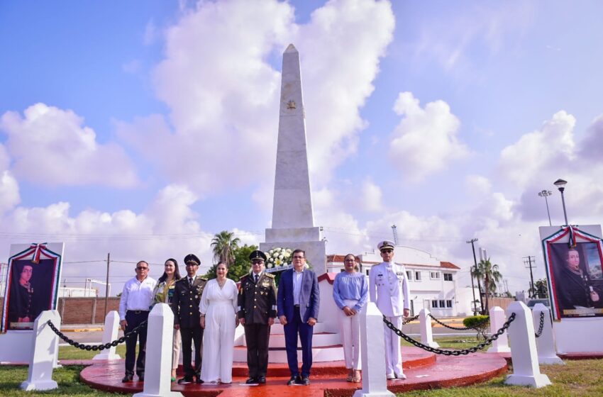  Conmemora Mazatlán CLXXVI Aniversario de la Gesta Heroica de los Niños Héroes de Chapultepec