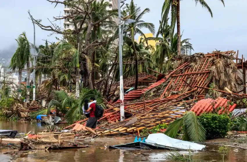  Alistan 800 mdp para agricultores afectados por el huracán Otis en Guerrero 