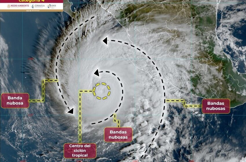  ‘Norma’ podría tocar tierra sinaloense este lunes, como una tormenta tropical: Ernesto Castro