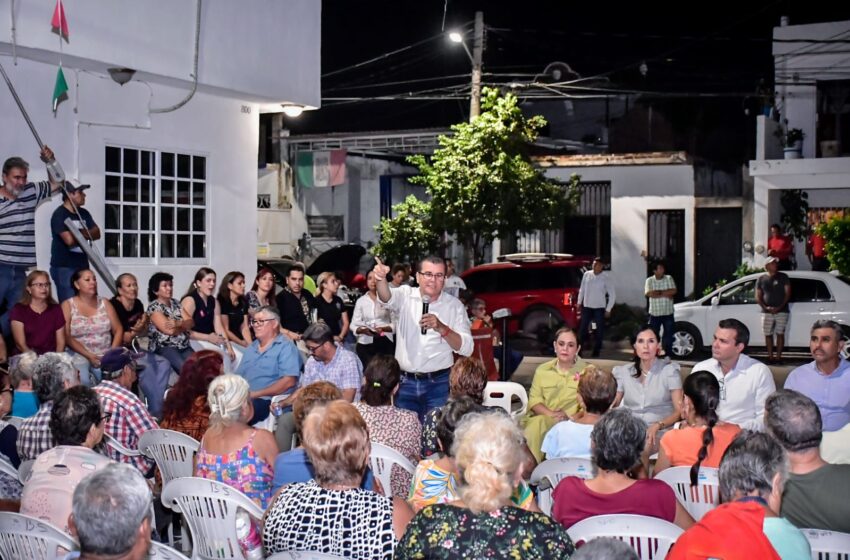  Colonia Toledo Corro en Mazatlán se ilumina de nuevo con la sustitución de alumbrado público