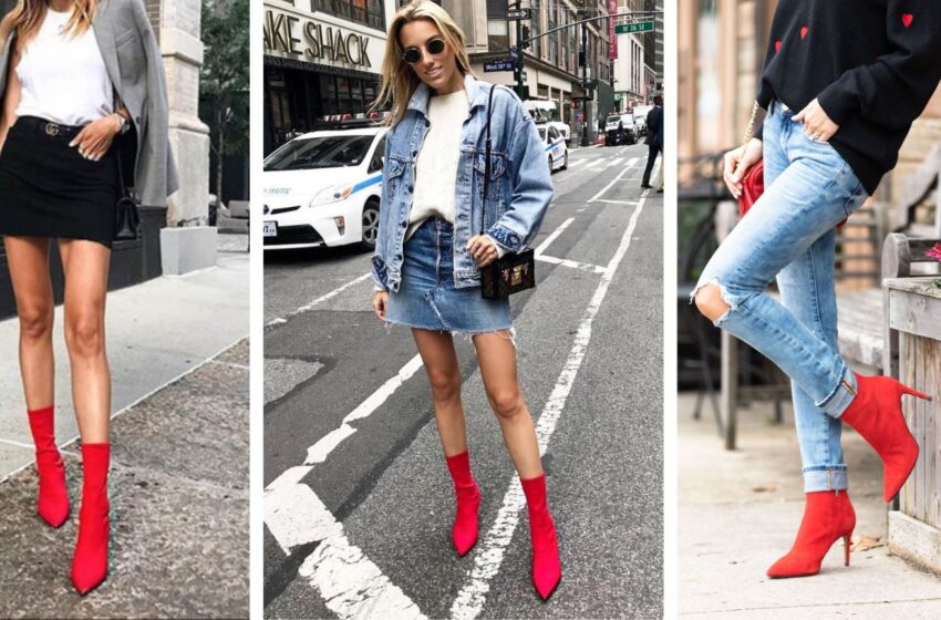  ¡Atrévete a ser diferente! Descubre cómo incluir botas rojas en tus outfits