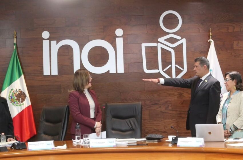  Eligen en Inai a Adrián Alcalá como nuevo presidente