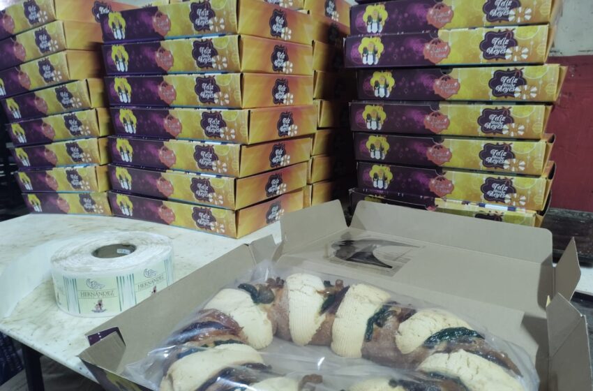  ¡Listas las roscas de Reyes! En Guasave ya empezaron las compras de este postre tradicional