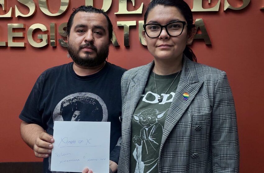  “Ximena con X” pide ayuda al Congreso tras negativa del Registro Civil para cambiar su identidad