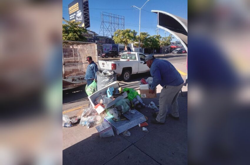  Servicios Públicos y OP redoblan esfuerzos para recolección de basura”: Javier Valdez