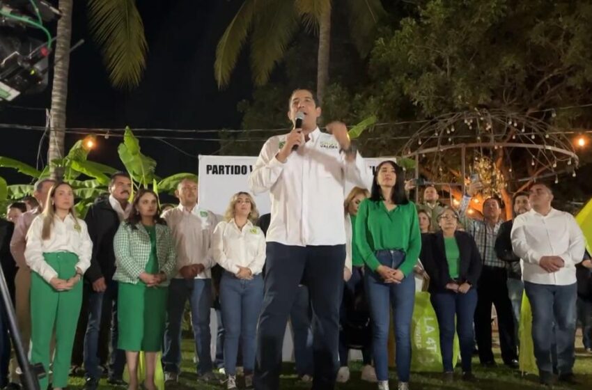  Por el Verde, arrancan Chuy Valdés y Nubia Ramos su campaña por el Senado