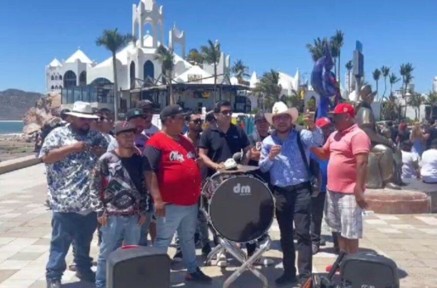  ¿Habrá serenata a AMLO a ritmo de banda? Músicos que convocaron a protesta en Mazatlán agradecen con video