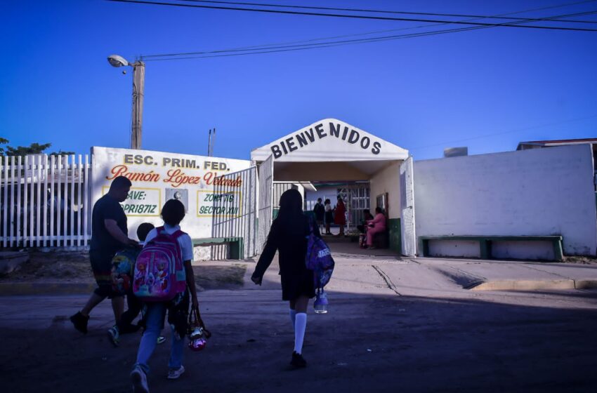  Solo el uno por ciento de alumnos faltó en primer día de clases en zona sur de Sinaloa, tras Semana Santa