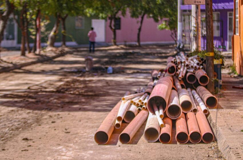  A punto de terminarse las obras de reposición de drenaje en el Infonavit Alarcón de Mazatlán