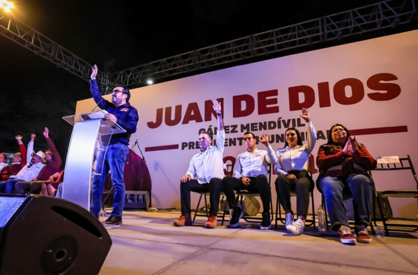  Juan de Dios Gámez ganará la alcaldía de Culiacán, asegura el candidato de Morena al Senado, Enrique Inzunza