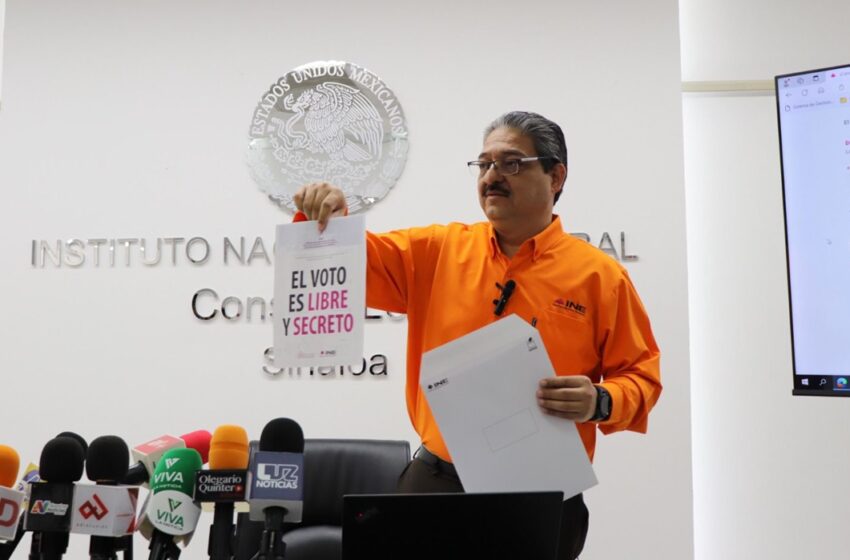  A partir del 7 de mayo se realizará el voto en prisión preventiva y voto anticipado en Sinaloa