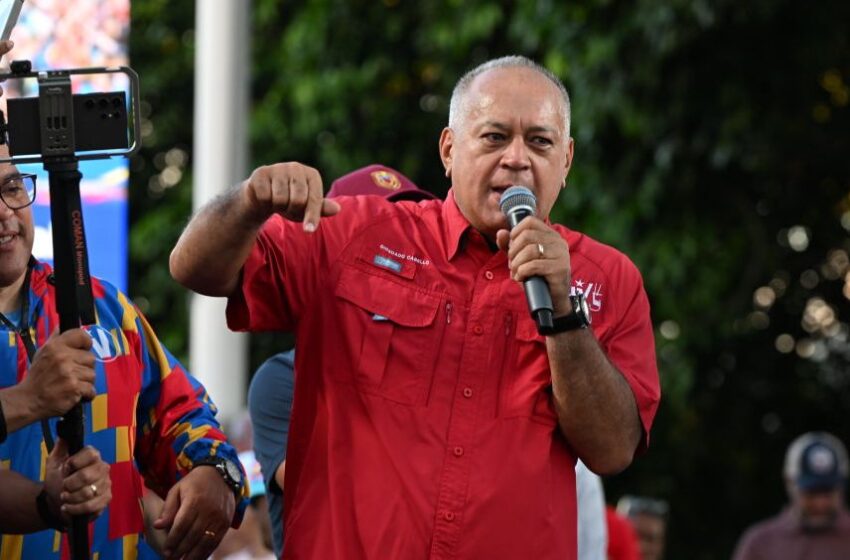  Diosdado Cabello reporta nuevas detenciones, entre ellos 7 estadounidenses, por supuesto plan de desestabilización en Venezuela