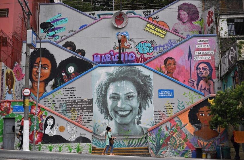  Condenan a 78 y 59 años a los acusados del crimen de la brasileña Marielle Franco, concejal y militante de los derechos humanos