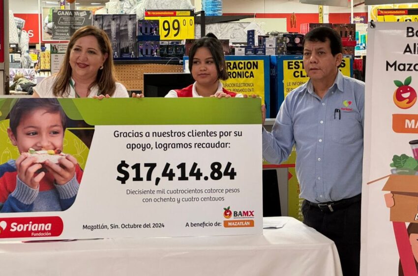  Soriana Plaza Acaya se suma a la lucha contra el hambre