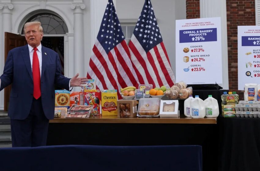  Los altos precios de los alimentos hicieron que muchos estadounidenses votaran por Trump, pero no deberían esperar pagar menos en los próximos cuatro años