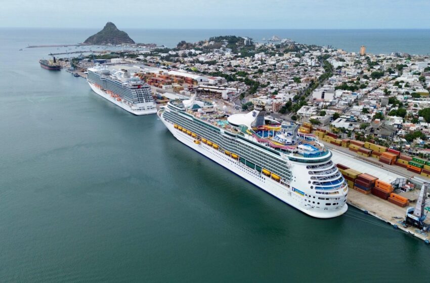  Suman 95 cruceros turísticos que han llegado a Mazatlán este 2024.