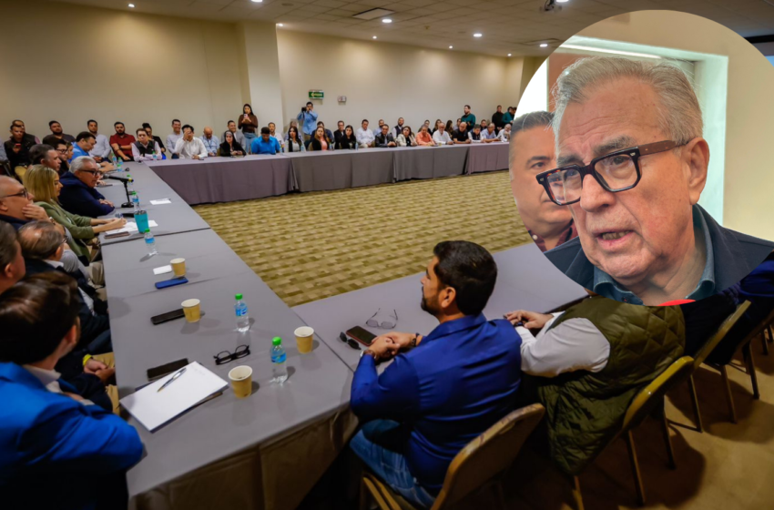  Rocha Moya Presenta su Plan de Reactivación Económica para Sinaloa en Mazatlán ante Representantes de la Iniciativa Privada