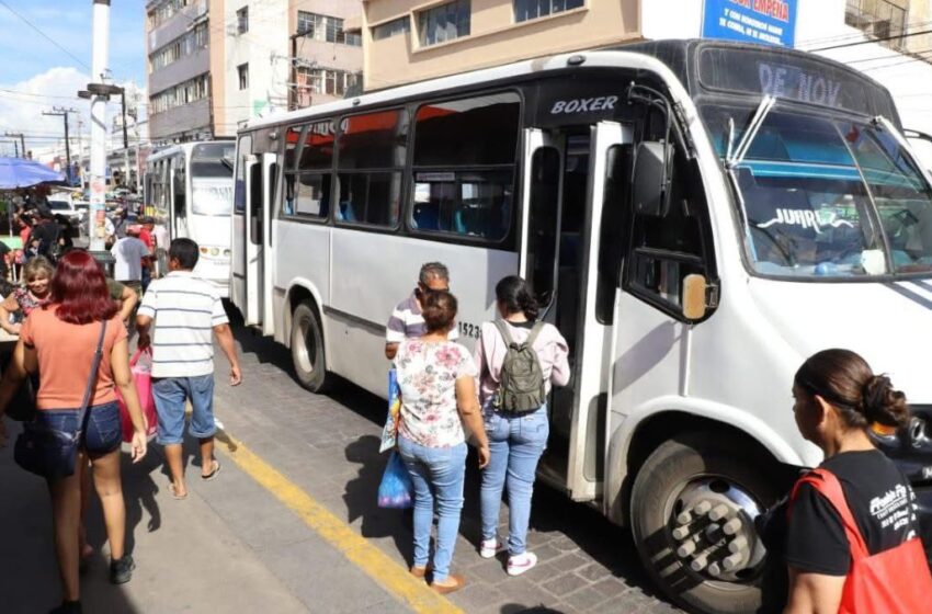  Transporte público en Mazatlán, sin denuncias por cobro excesivo 