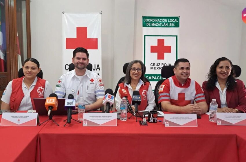  Cruz Roja Mazatlán invita a formarse como paramédicos 