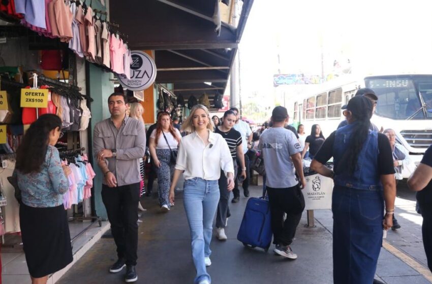  Estrella Palacios anuncia remodelación en el Mercado Pino Suárez 