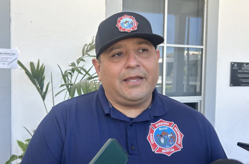  Bomberos Voluntarios de Mazatlán realizará plan estratégico para combatir incendios forestales