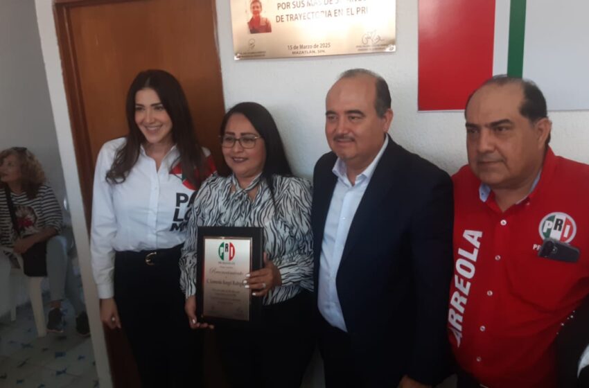  PRI de Mazatlán “Destapa” a la Senadora Paloma Sánchez Como Candidata a la Gubernatura de Sinaloa para el 2027