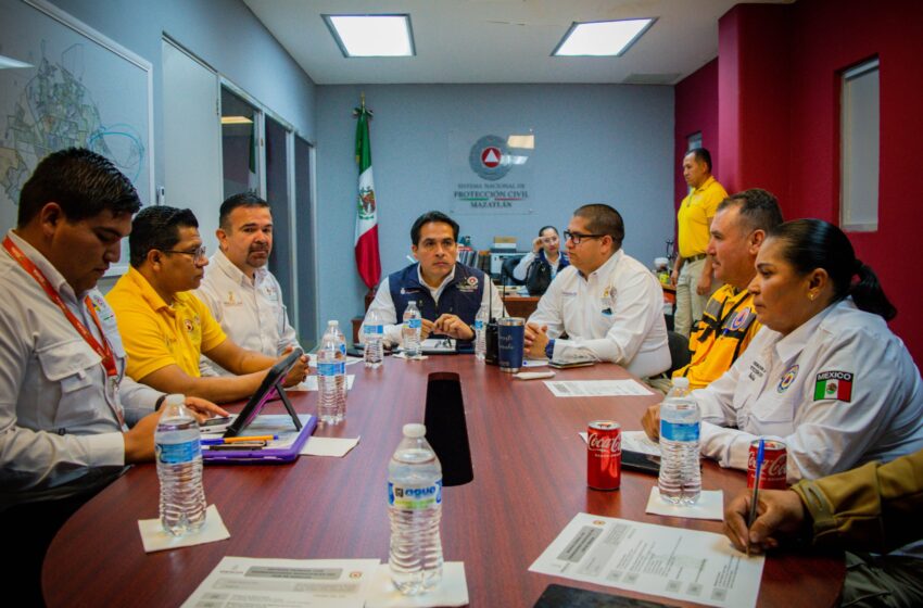 Mazatlán se prepara para una temporada de festividades seguras como Semana Santa: Protección Civil Estatal
