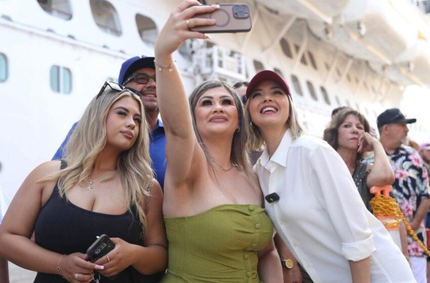 Mazatlán recibe triple arribo de cruceros y millones en derrama económica