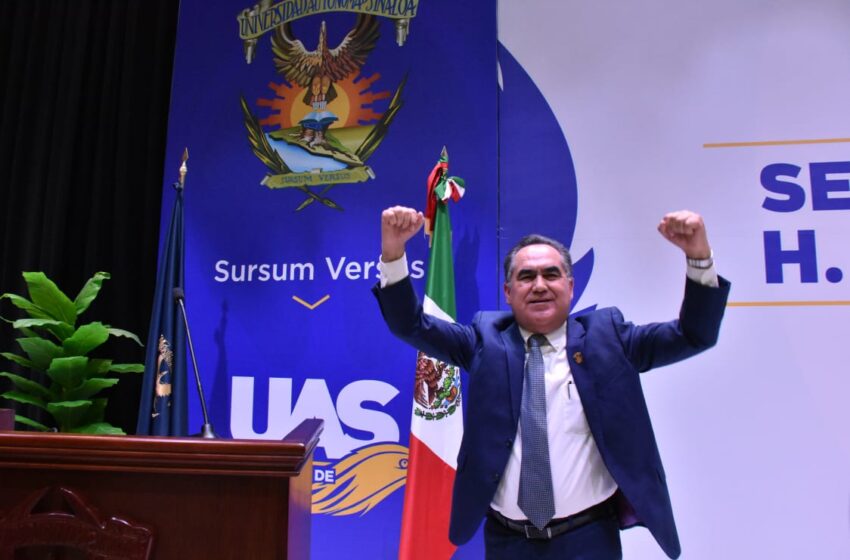 ¡Elección histórica! Ratifica el H. Consejo Universitario triunfo del doctor Jesús Madueña Molina.