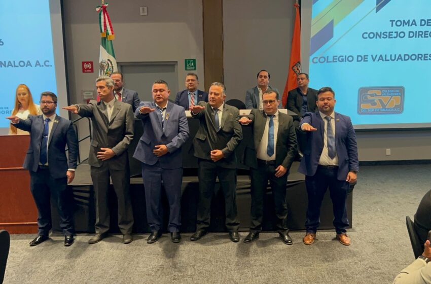 Guillermo Torres es el Nuevo Presidente del Colegio de Evaluadores del Sur de Sinaloa