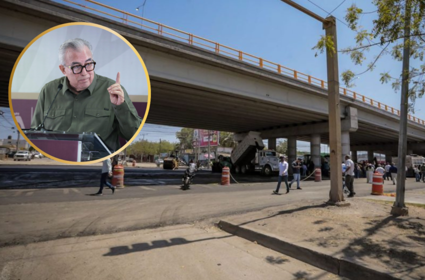 En breve se licitará la obra del puente en el cruce México 15 y Pérez Escobosa en Mazatlán, adelanta el Gobernador Rocha