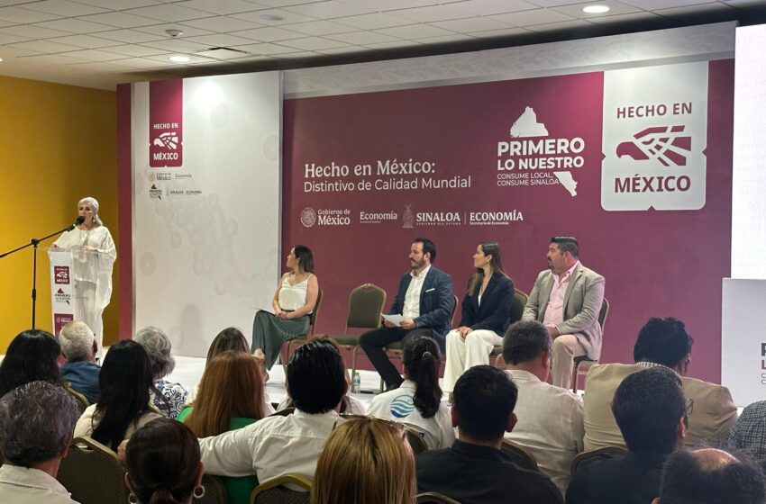 Lanzan en Mazatlán el distintivo “Primero Lo Nuestro Sinaloa”
