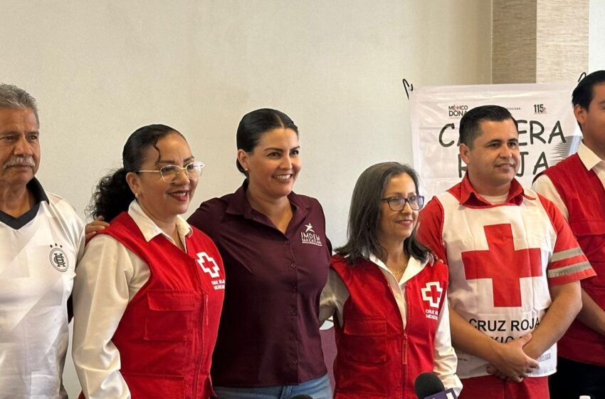 Cruz Roja Mazatlán invita a la primera edición de la Carrera Roja