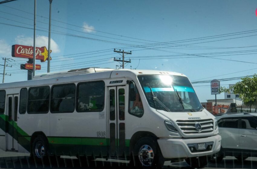  Sin aumento, tarifa de camiones urbanos en Mazatlán 
